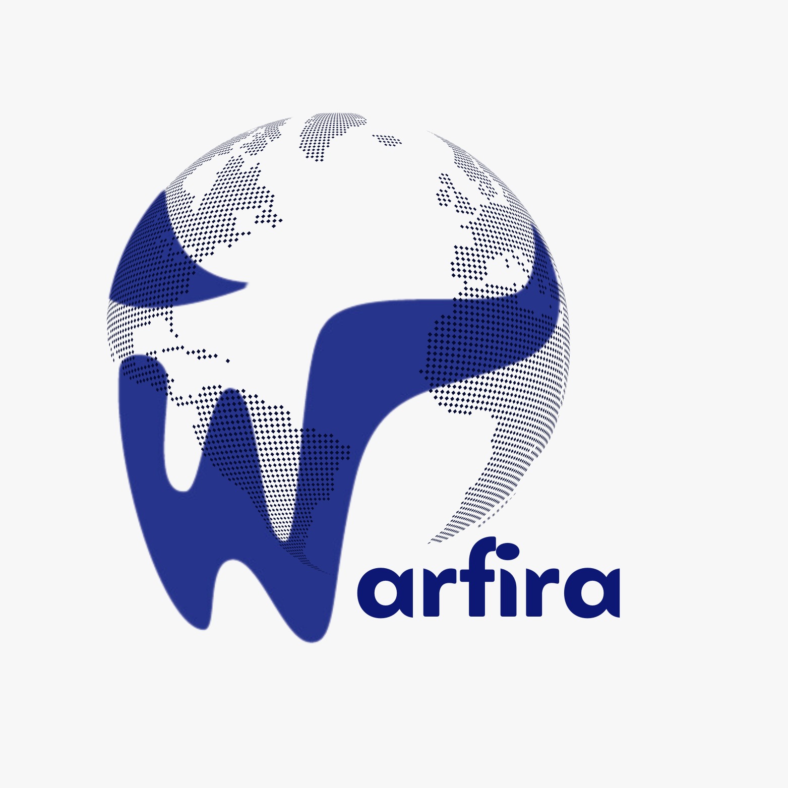 Identité visuelle WARFIRA, globe et signature